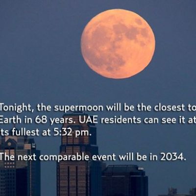 Tonight Is A Record-Breaking Supermoon - The Biggest In 68 Years
